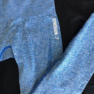 GYMSHARK Seamless blueberry marl leggings